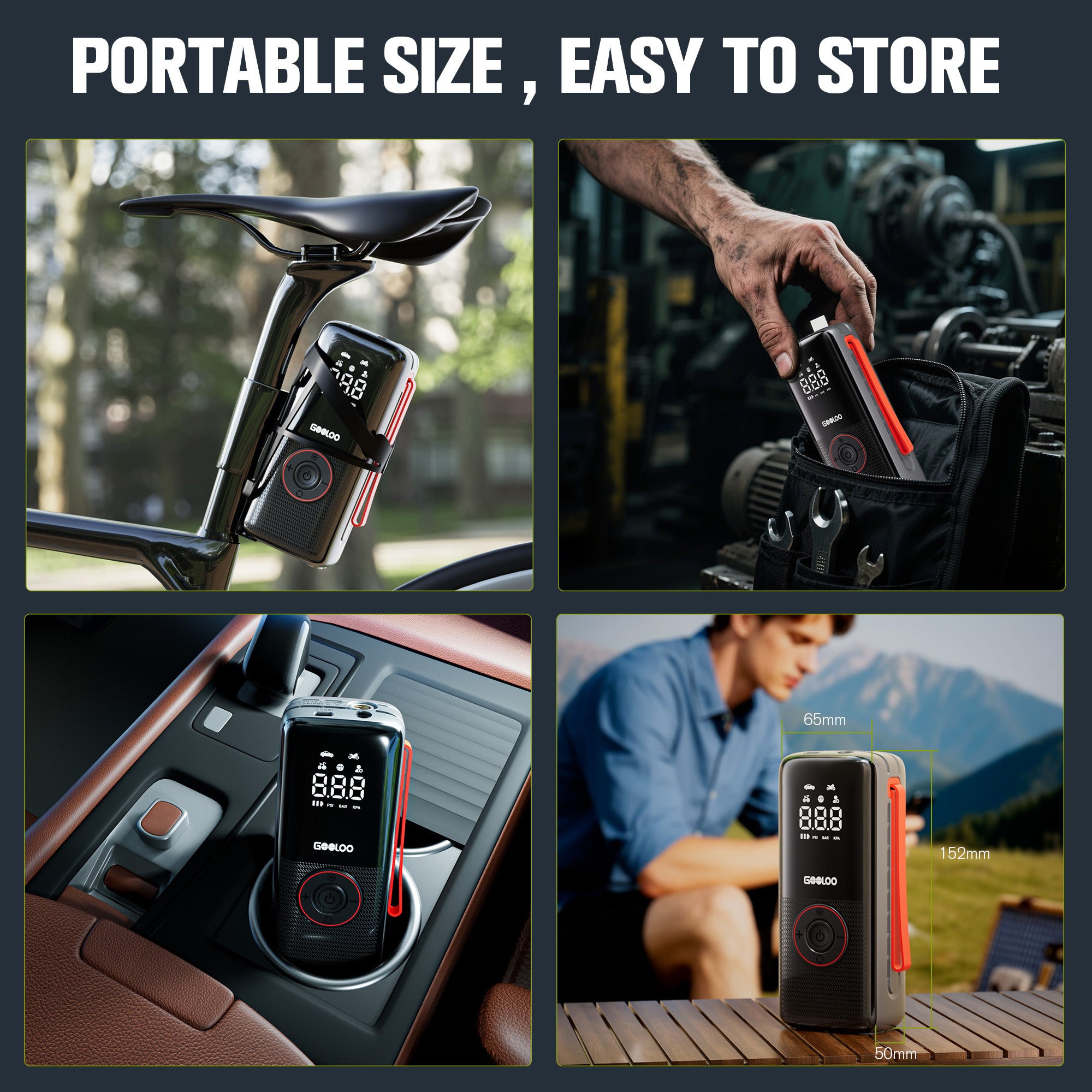GOOLOO A6 Lite ReadyRide Tire Inflator