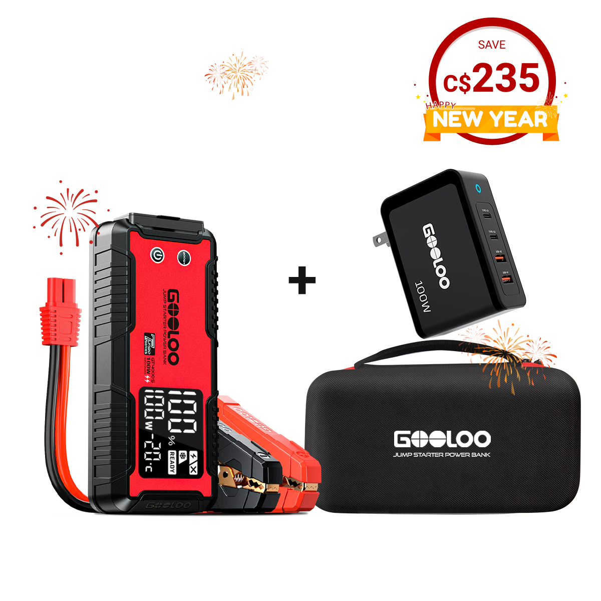 GOOLOO GT4000S Portable Jump Starter