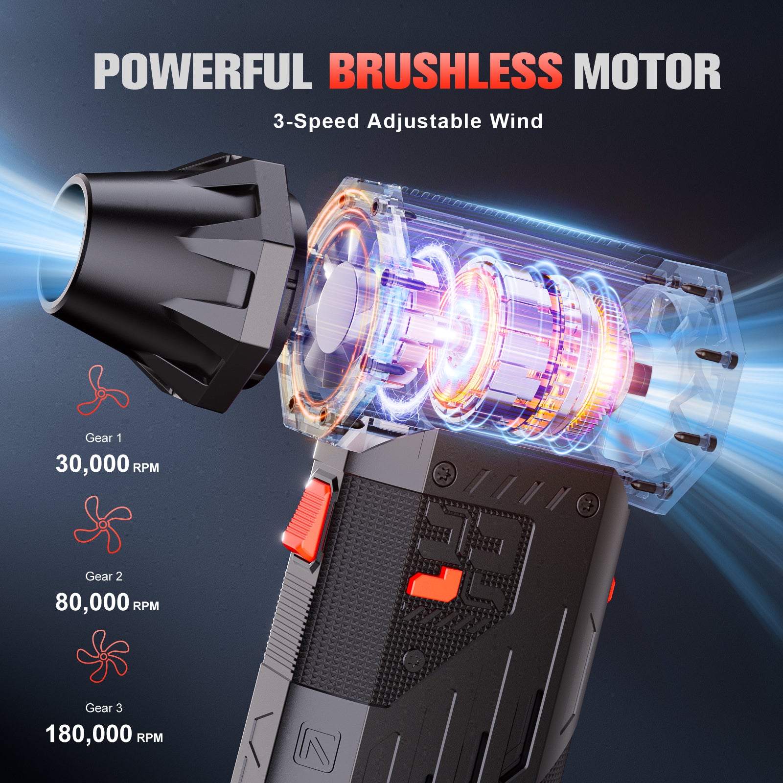 GOOLOO F5S FlexPro Air Duster
