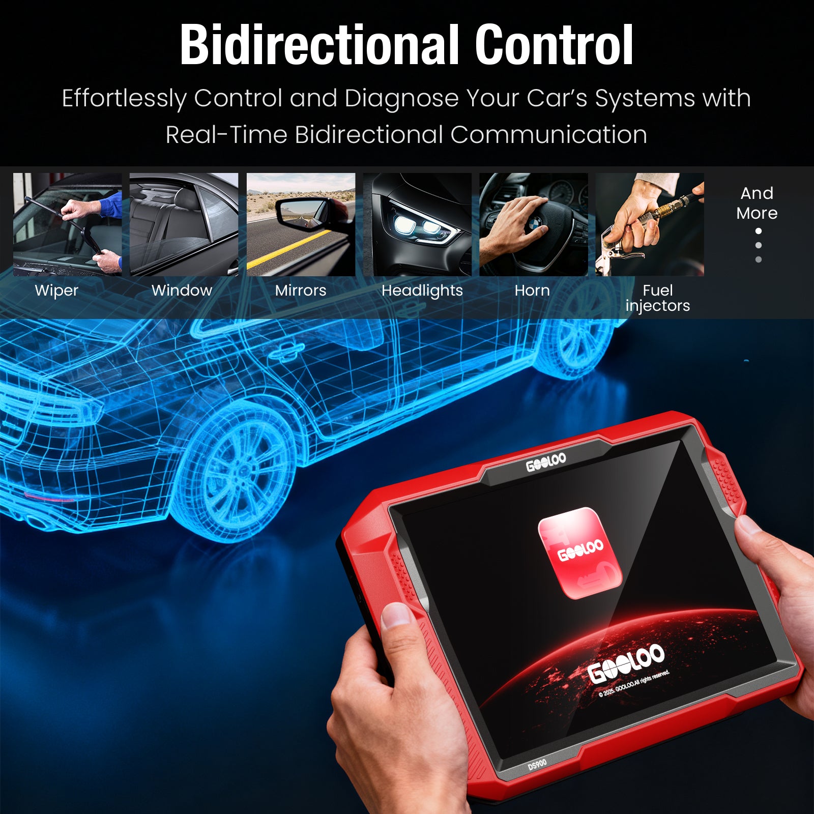 GOOLOO GT Truck Pro + DS900 OBD2