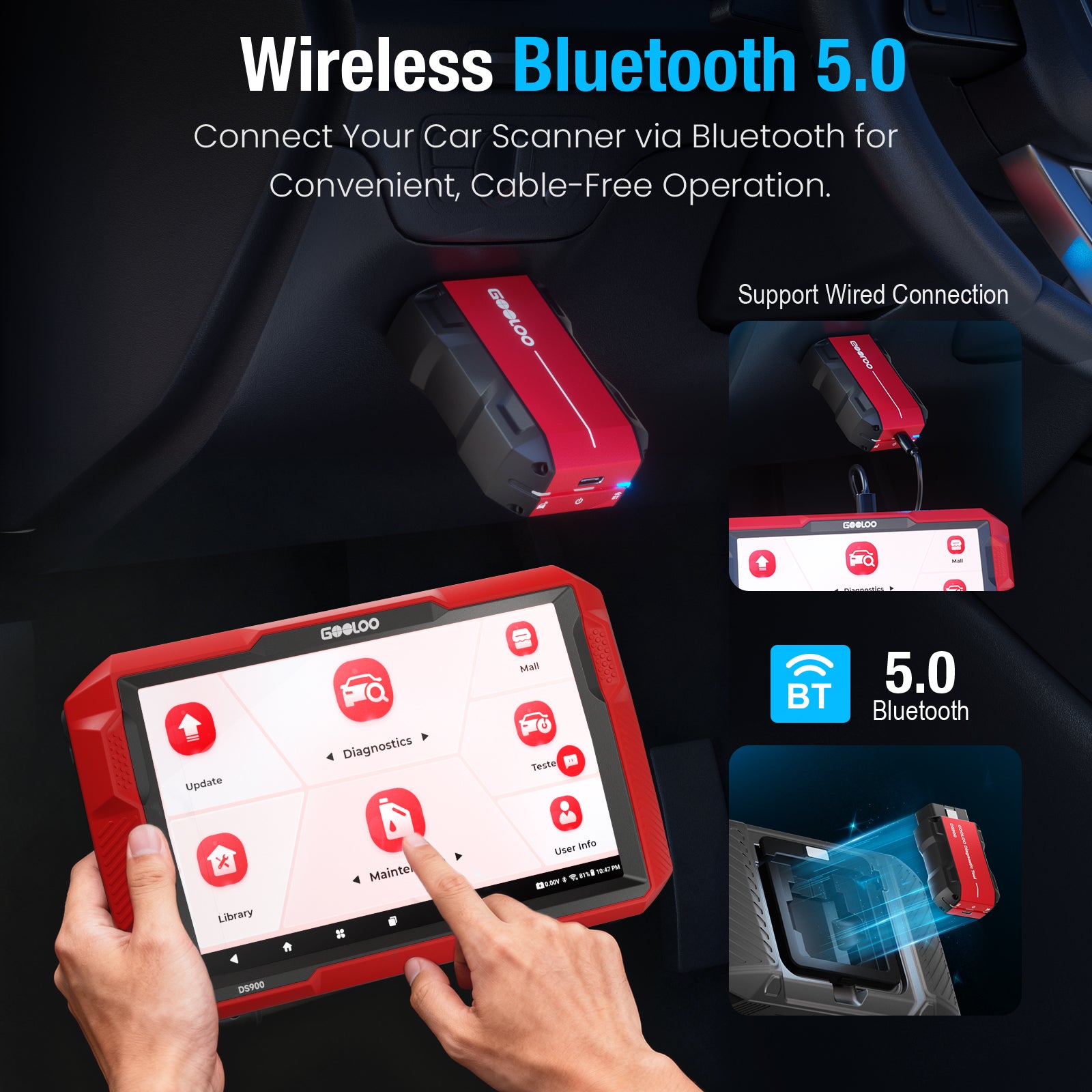 GOOLOO GT Truck Pro + DS900 OBD2