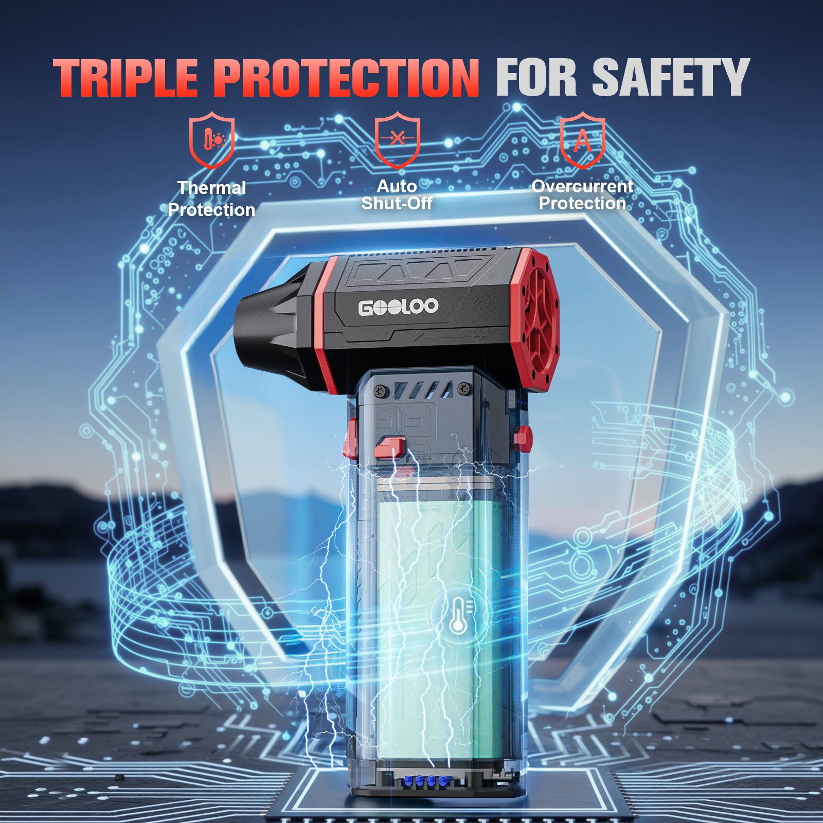GOOLOO F5S FlexPro Air Duster