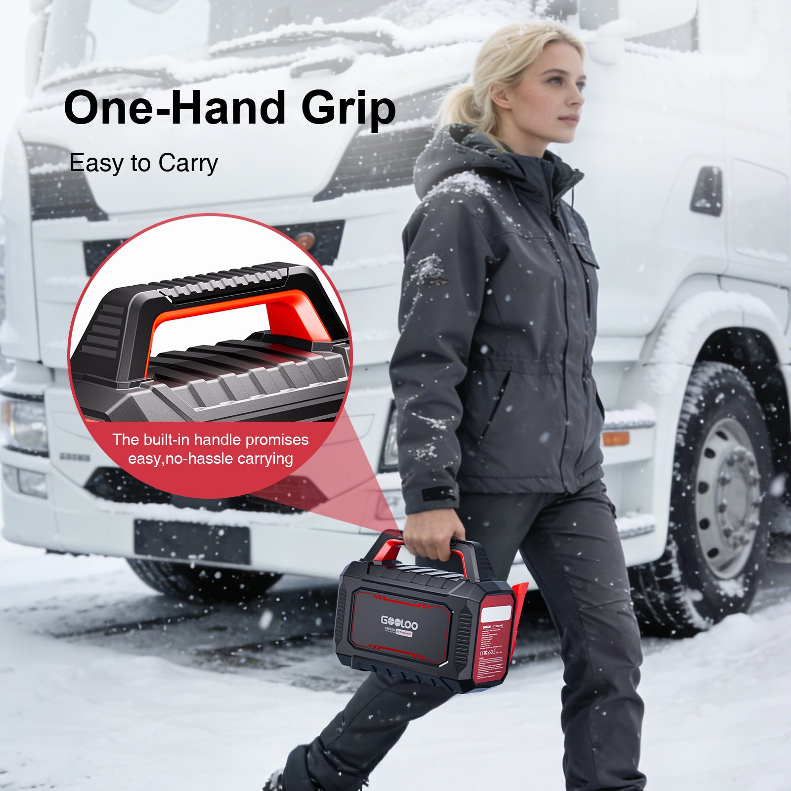 GOOLOO GT Truck Pro Supersafe Jump Starter 10000A