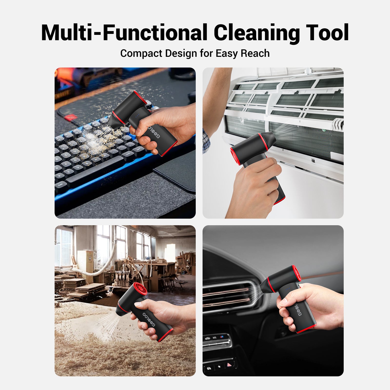 GOOLOO F3 FlexPro Air Duster