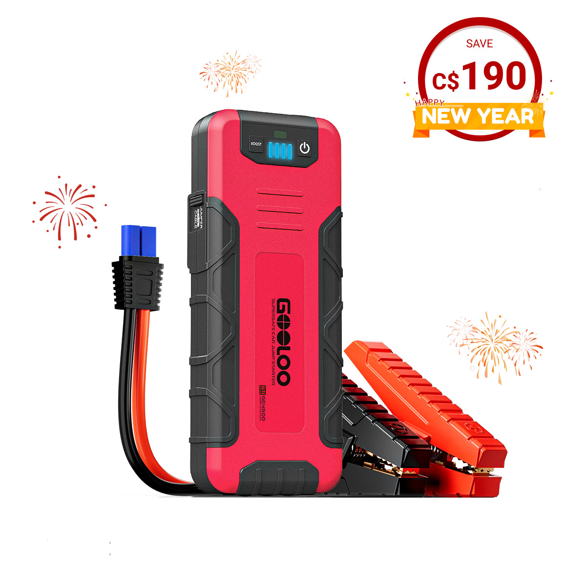 GOOLOO GE4500 Portable Jump Starter