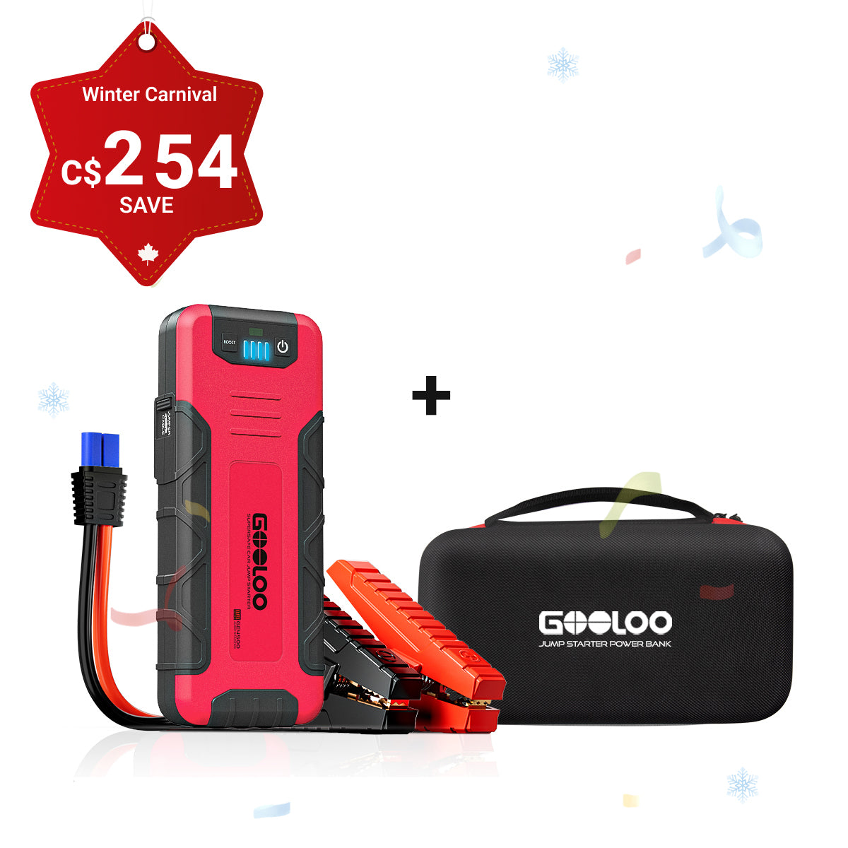 GOOLOO GE4500 Portable Jump Starter