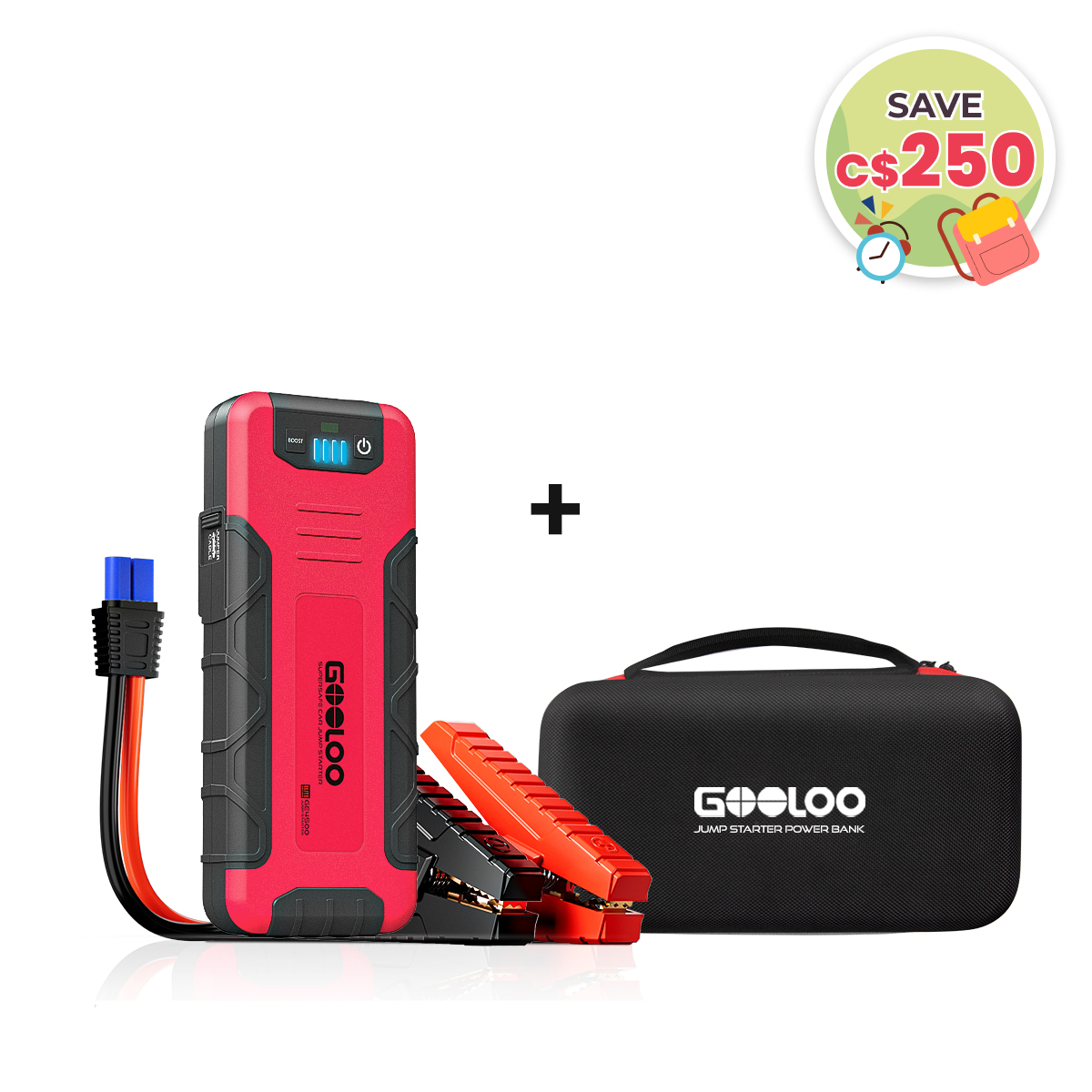 【Clearance Sale】GOOLOO GE4500 Portable Jump Starter