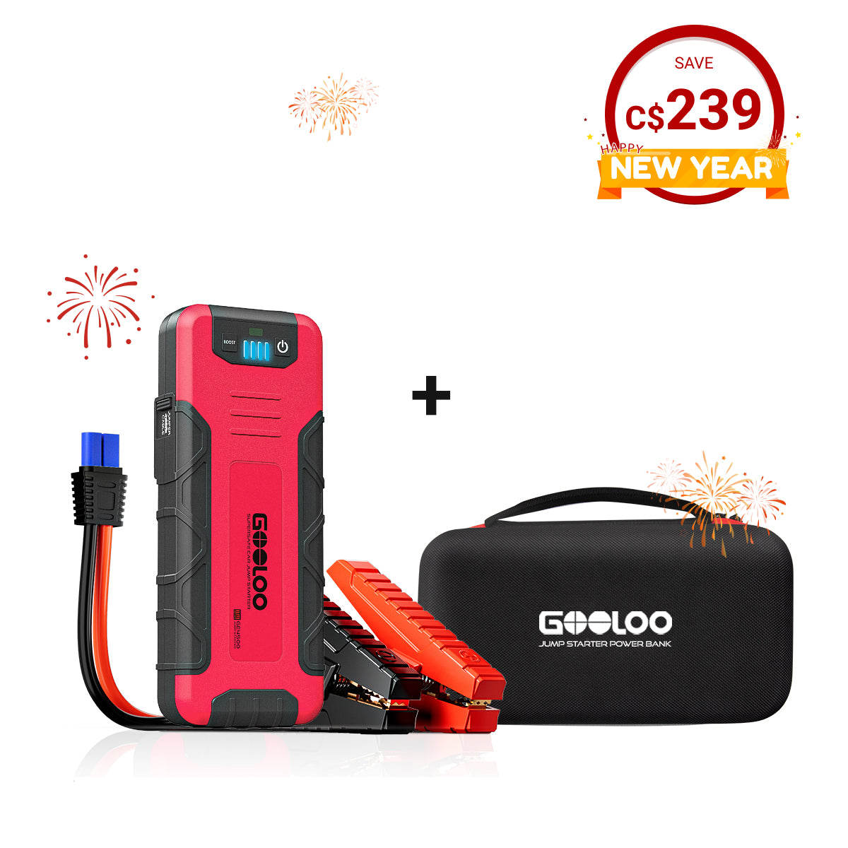 GOOLOO GE4500 Portable Jump Starter