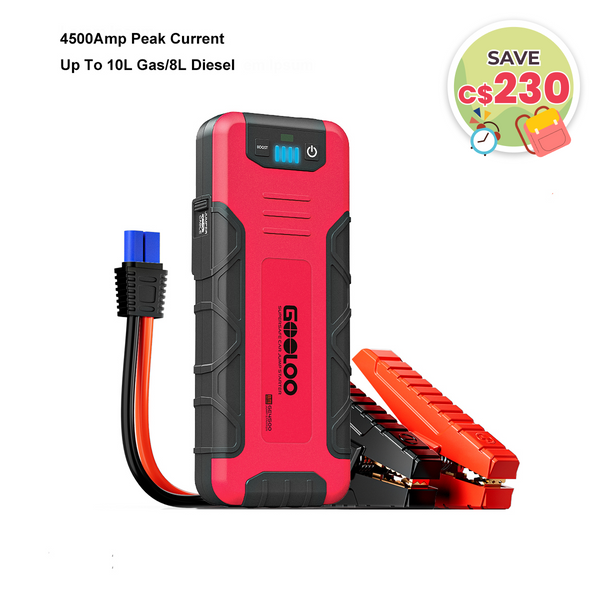 【Clearance Sale】GOOLOO GE4500 Portable Jump Starter