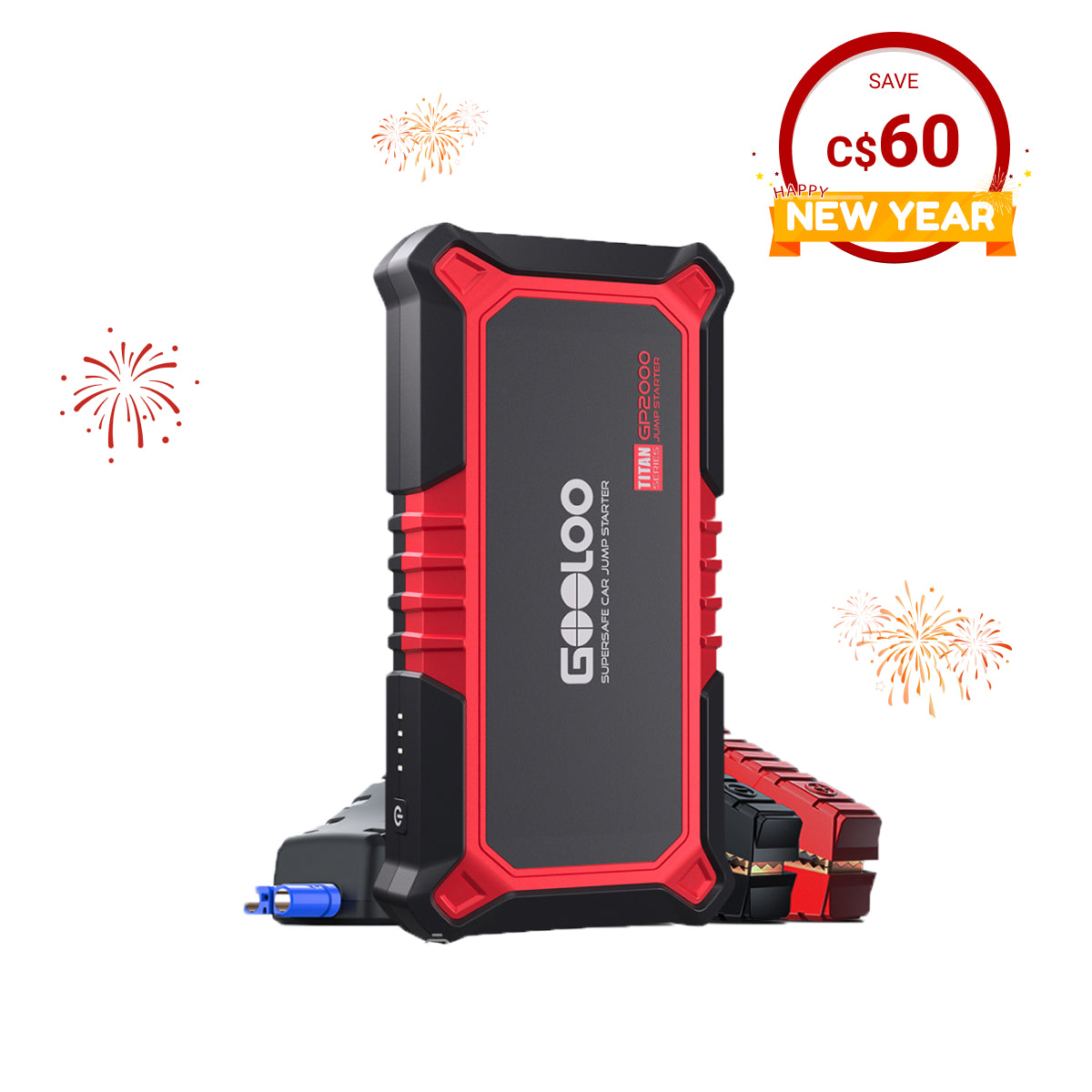 GOOLOO New GP2000 Portable Jump Starter