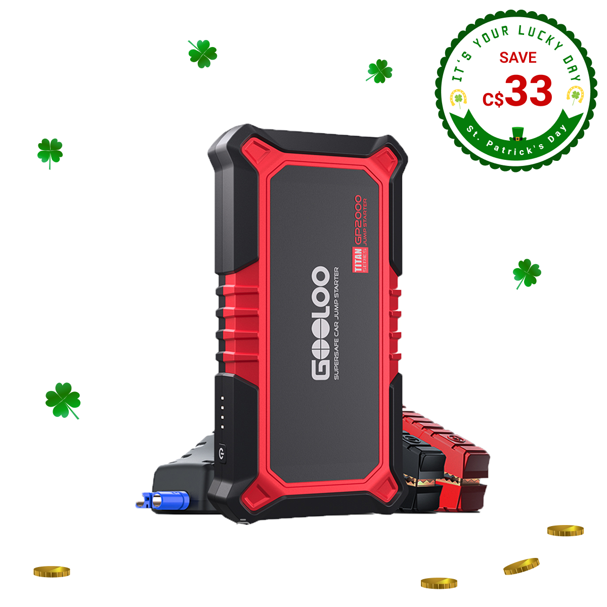 GOOLOO GP2000 Portable Jump Starter