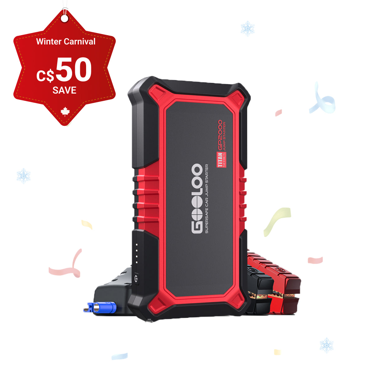 GOOLOO New GP2000 Portable Jump Starter