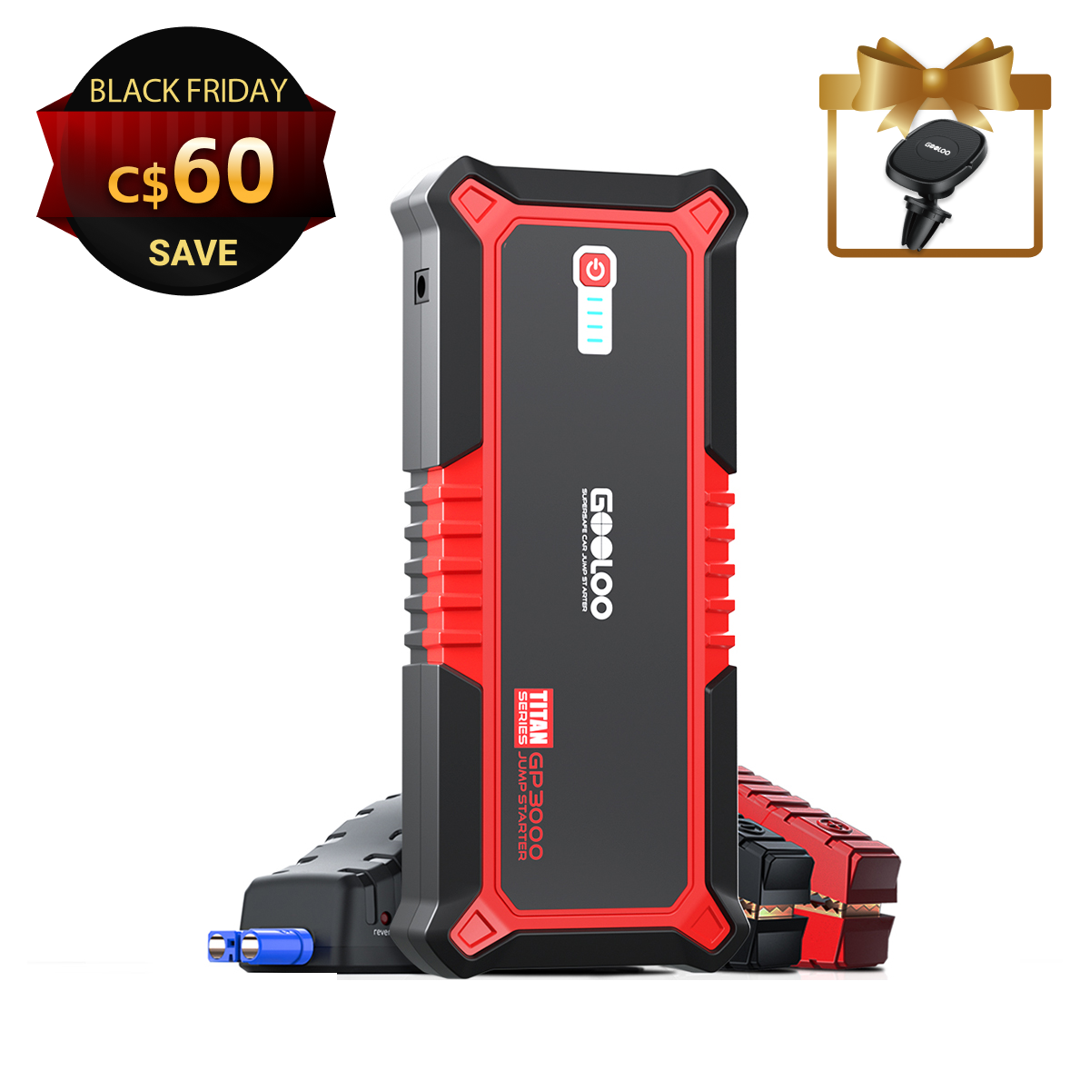 GOOLOO GP3000 Jump Starter