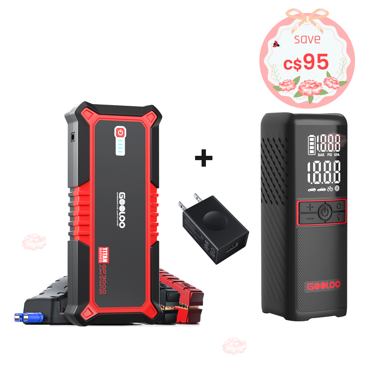 GOOLOO Démarreur GP3000 amélioré