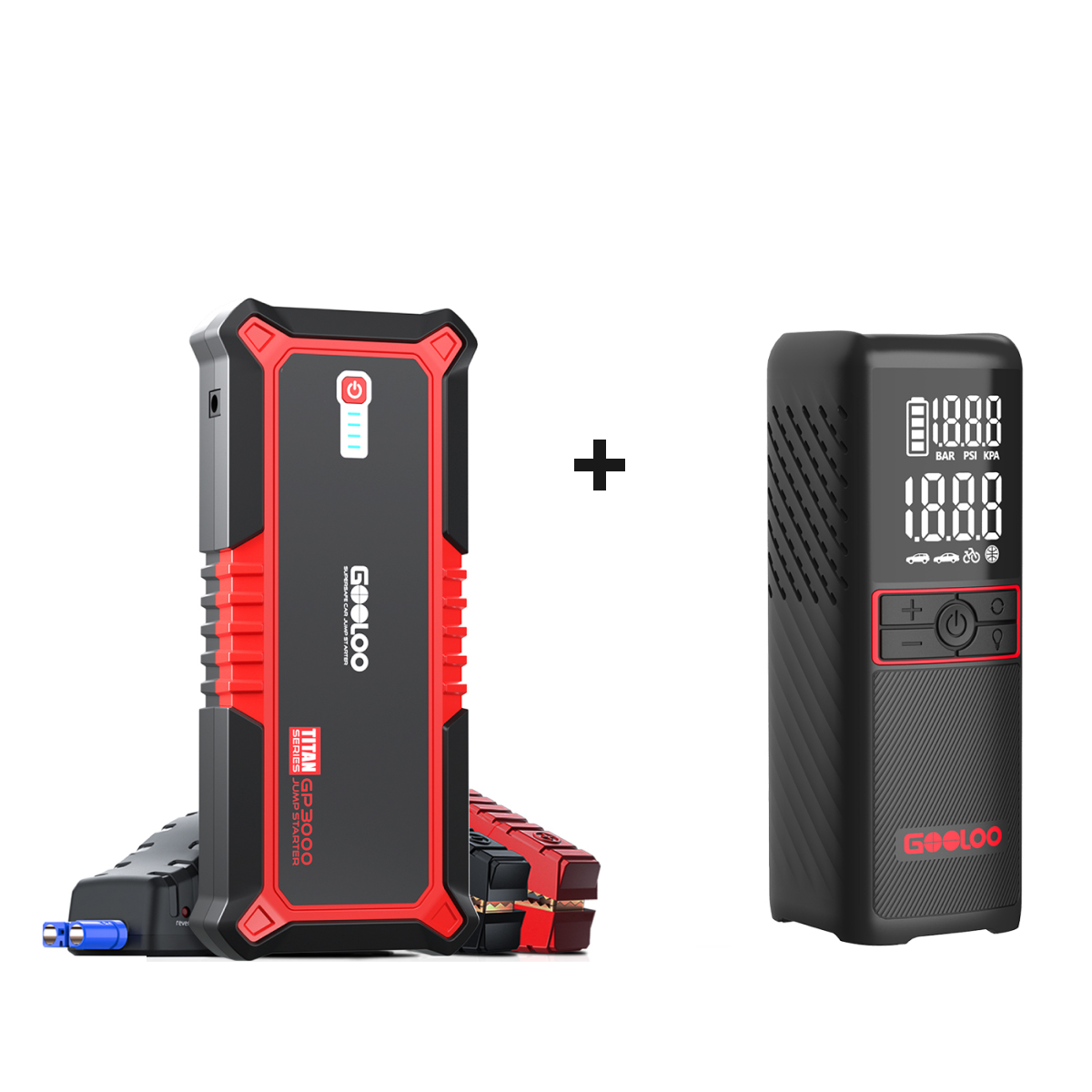 【Clearance Sale】GOOLOO GP3000 Portable Jump Starter