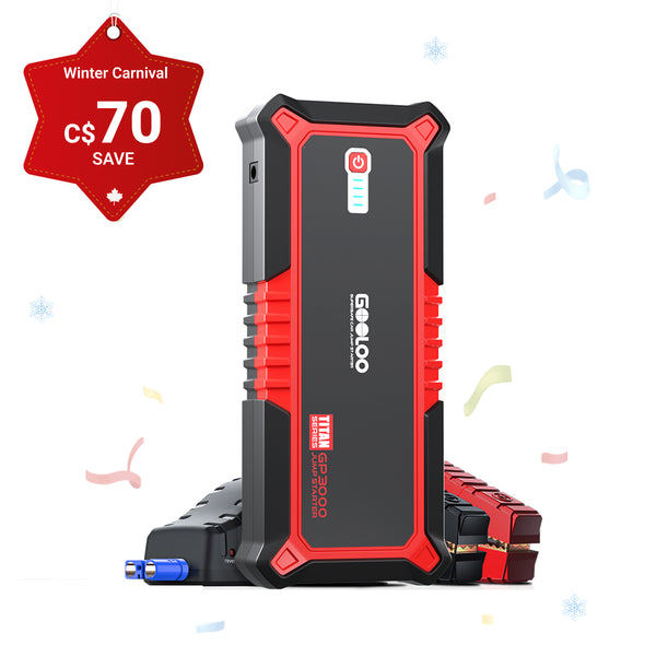 GOOLOO GP3000 Portable Jump Starter