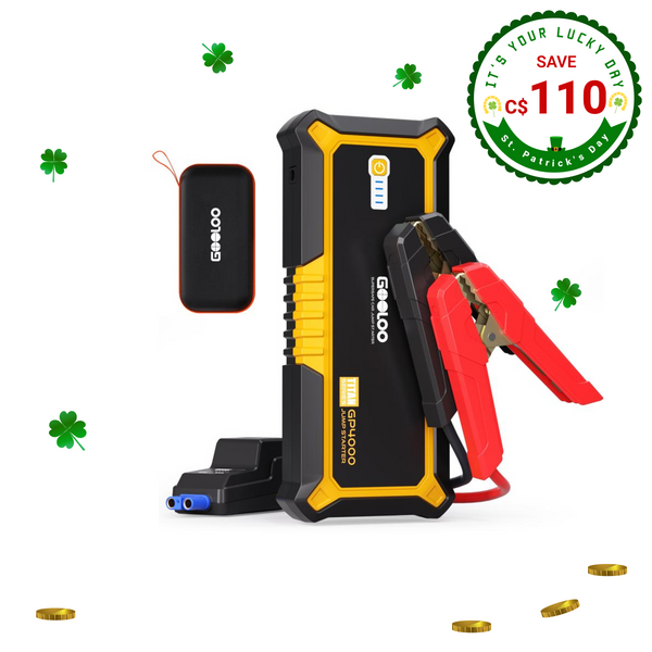 GOOLOO GP4000 Portable Jump Starter