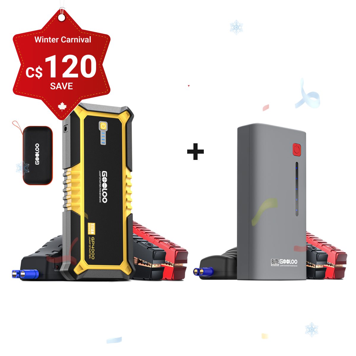 GOOLOO GP4000 Portable Jump Starter