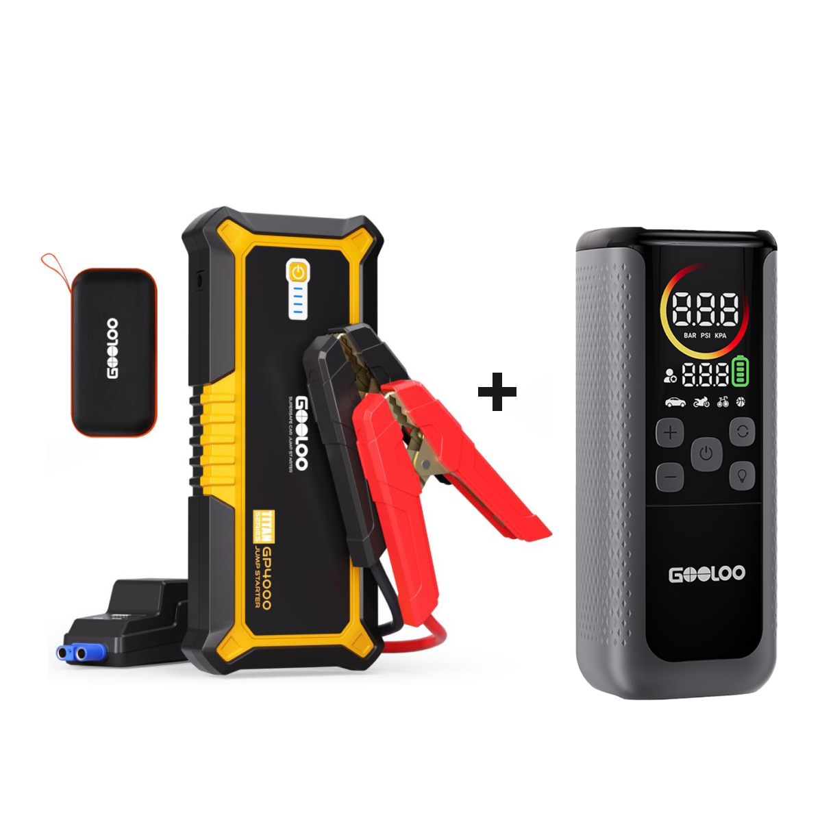 【Clearance Sale】GOOLOO GP4000 Supersafe Jump Starter 4000A