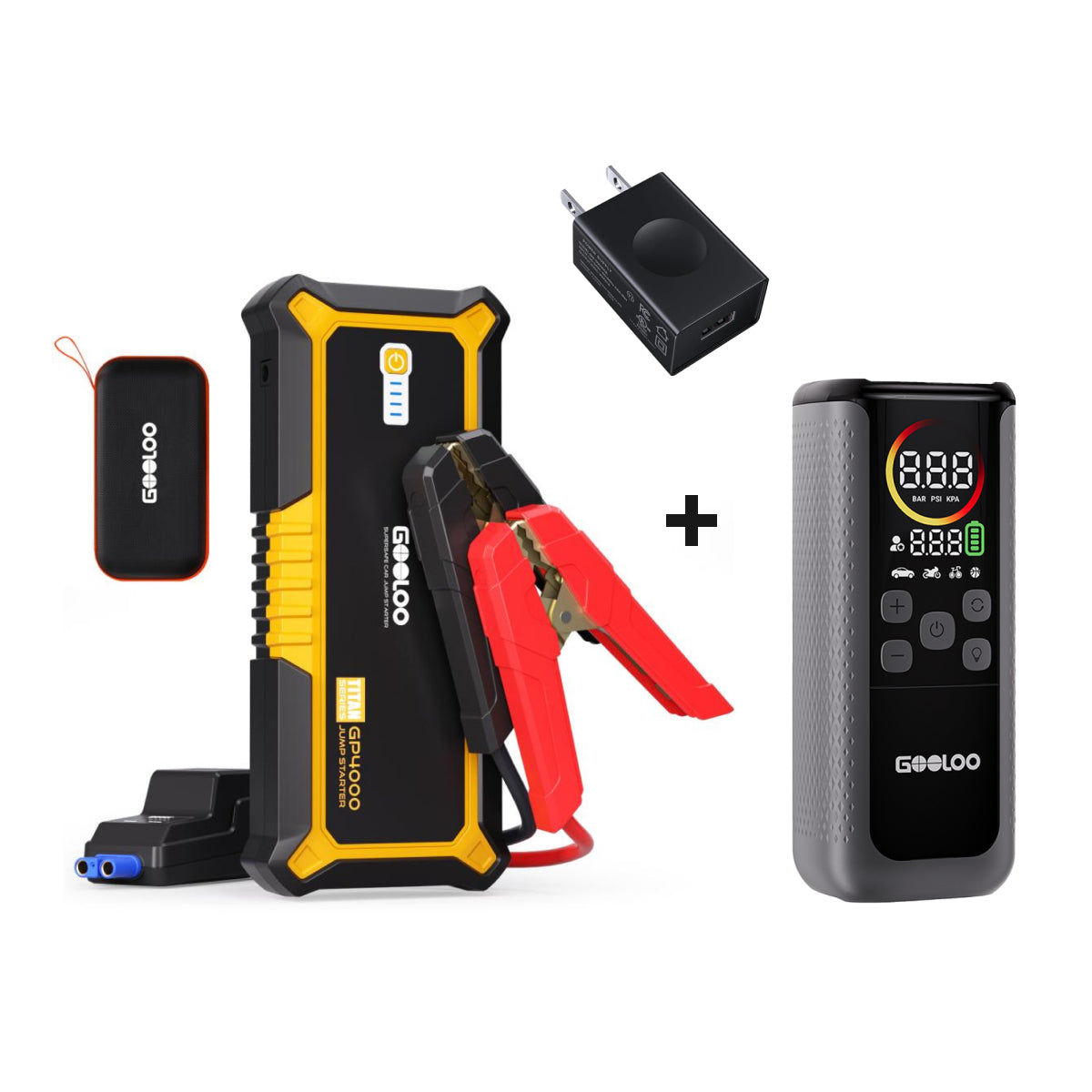 【Clearance Sale】GOOLOO GP4000 Supersafe Jump Starter 4000A