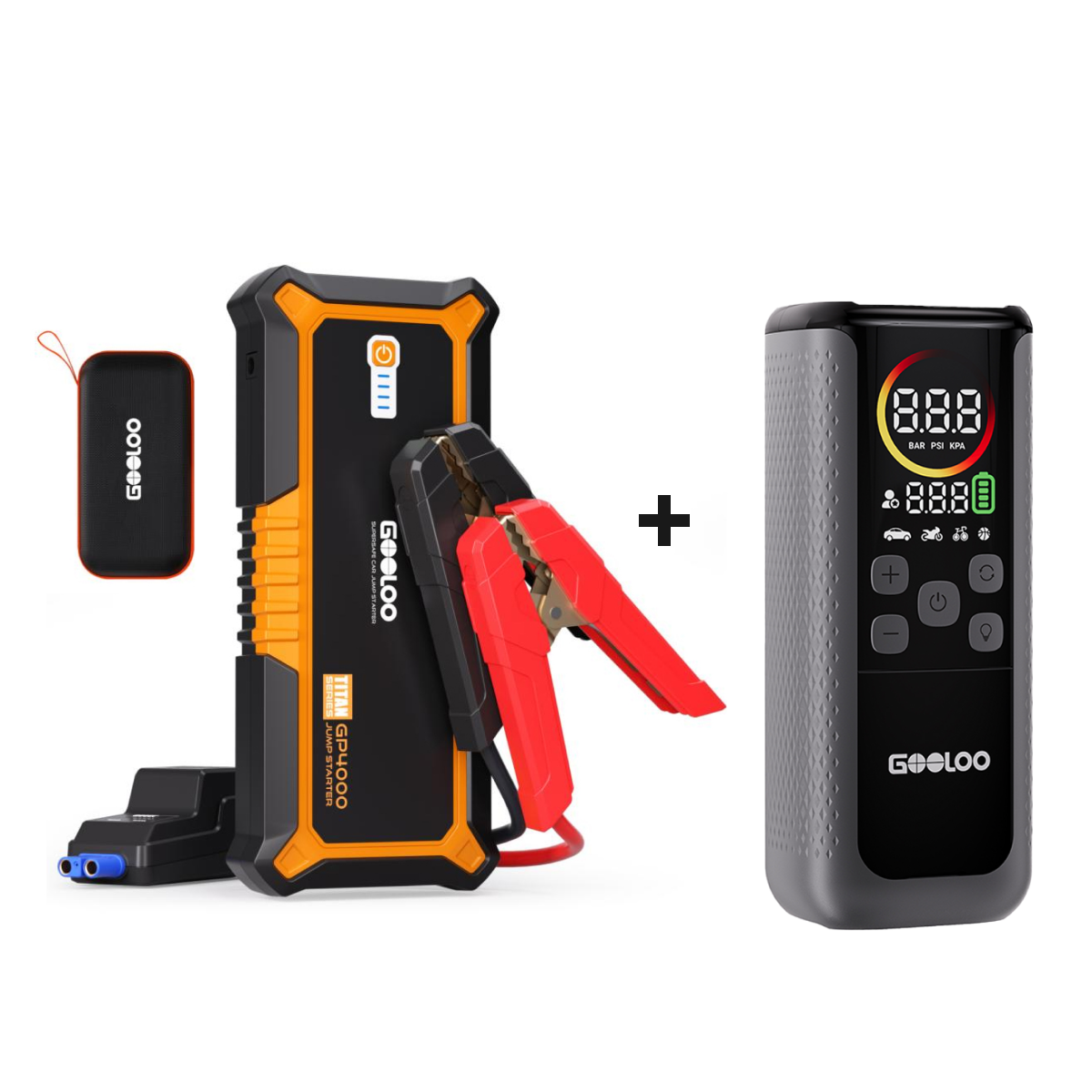 【Clearance Sale】GOOLOO GP4000 Supersafe Jump Starter 4000A