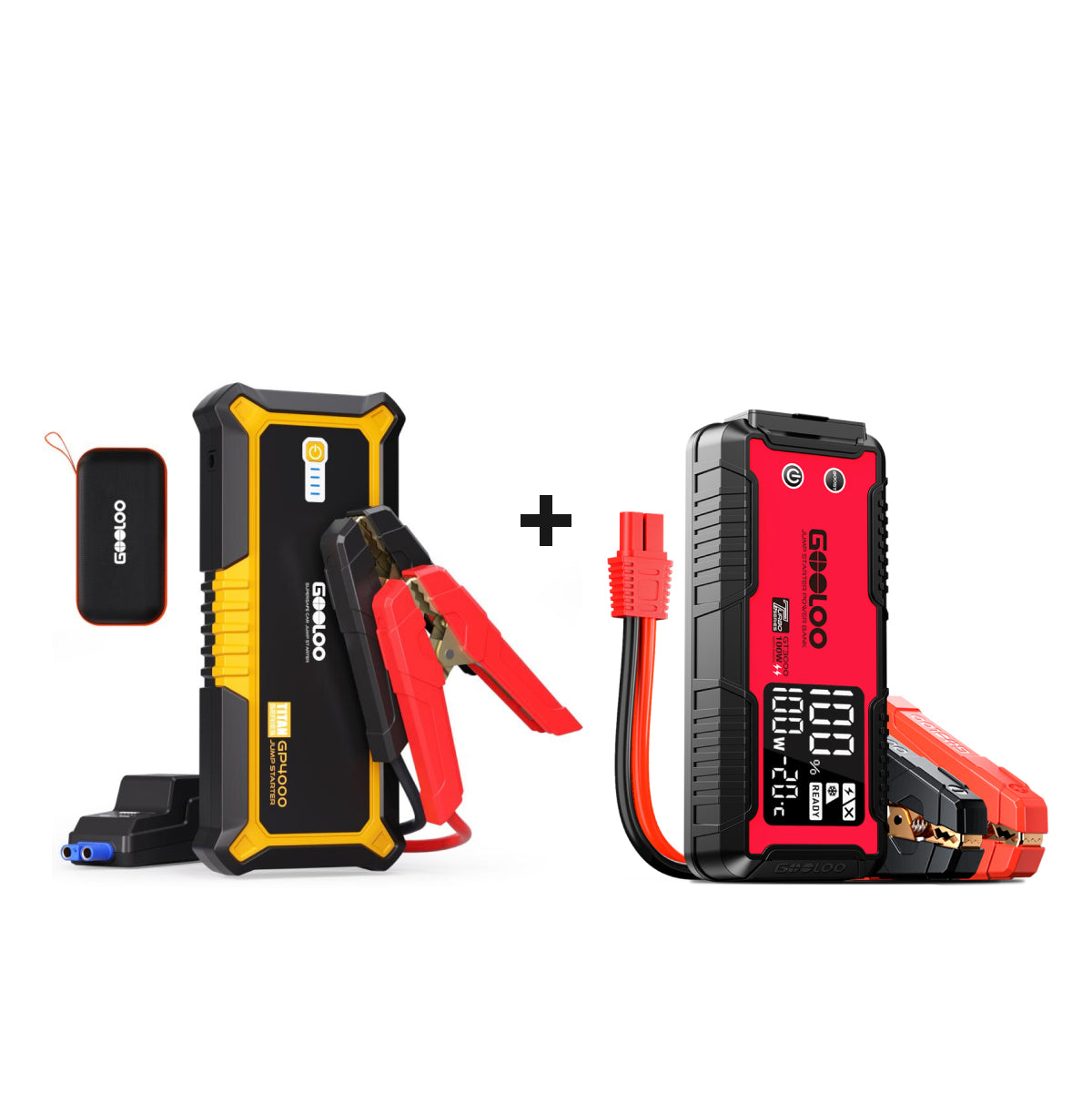 GOOLOO GP4000 + GT3000 Portable Jump Starter