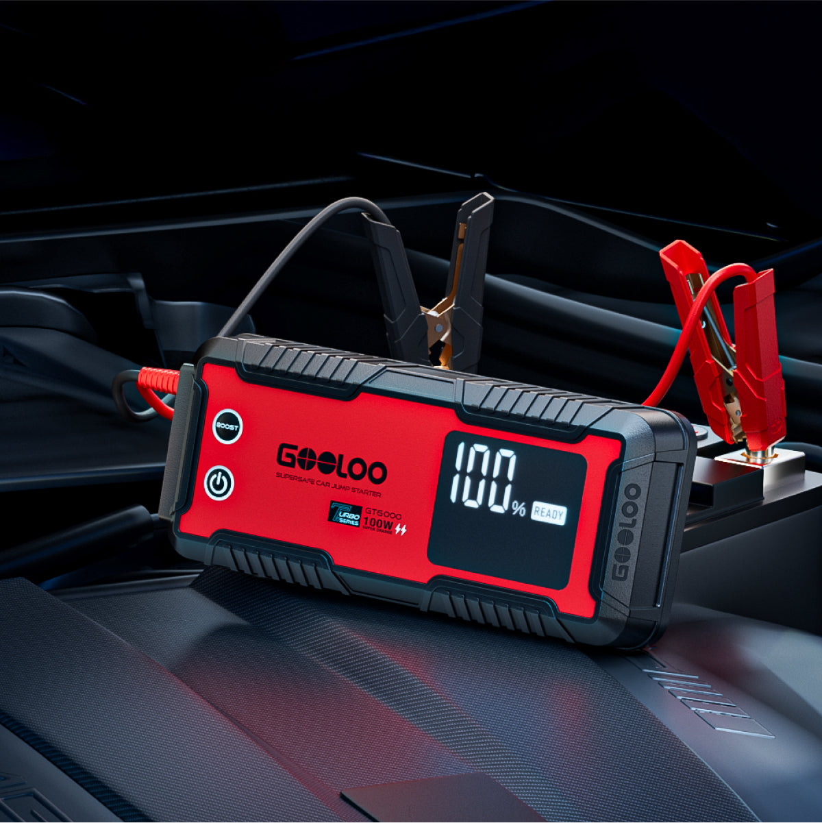GOOLOO GT6000 Jump Starter with EVA Box