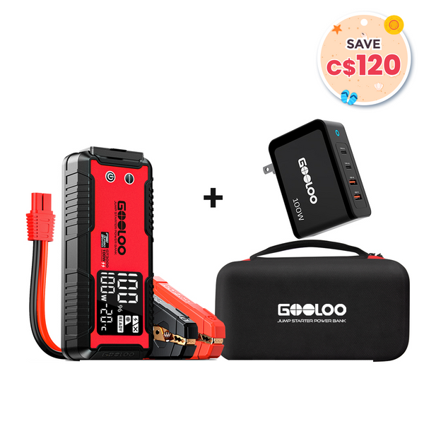 GOOLOO GT3000+100W Wall Charger+EVA Box