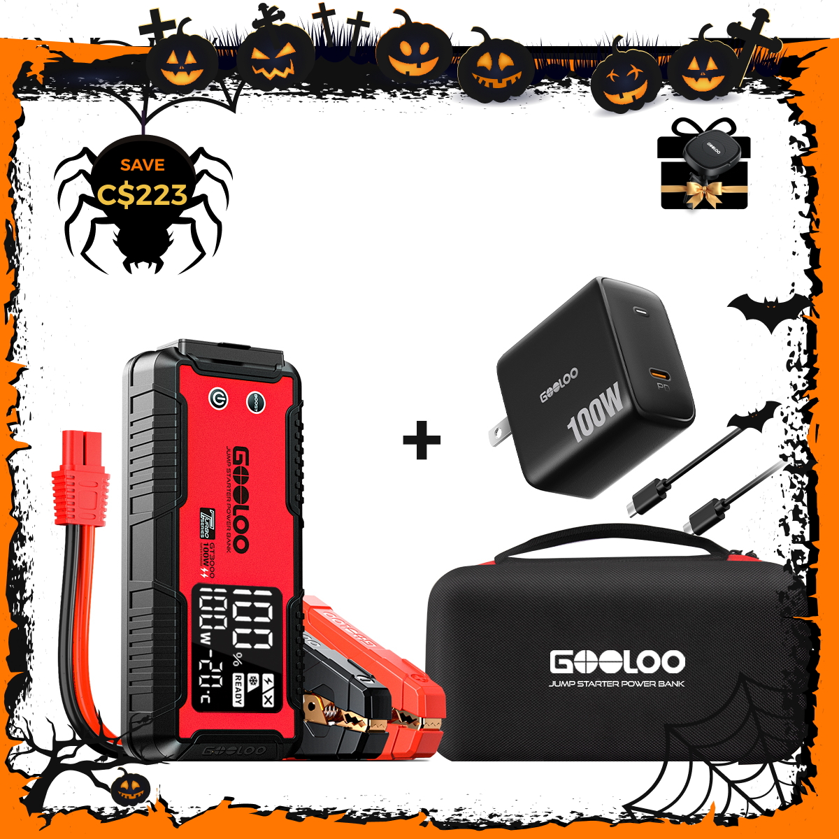 GOOLOO GT3000 Jump Starter