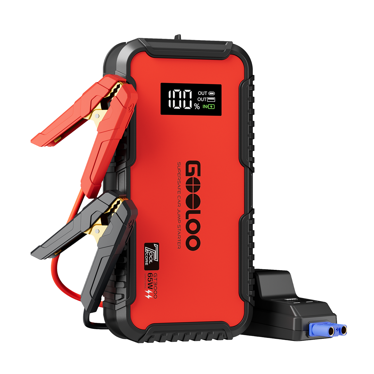 GOOLOO GT3000 Supersafe Jump Starter 3000A