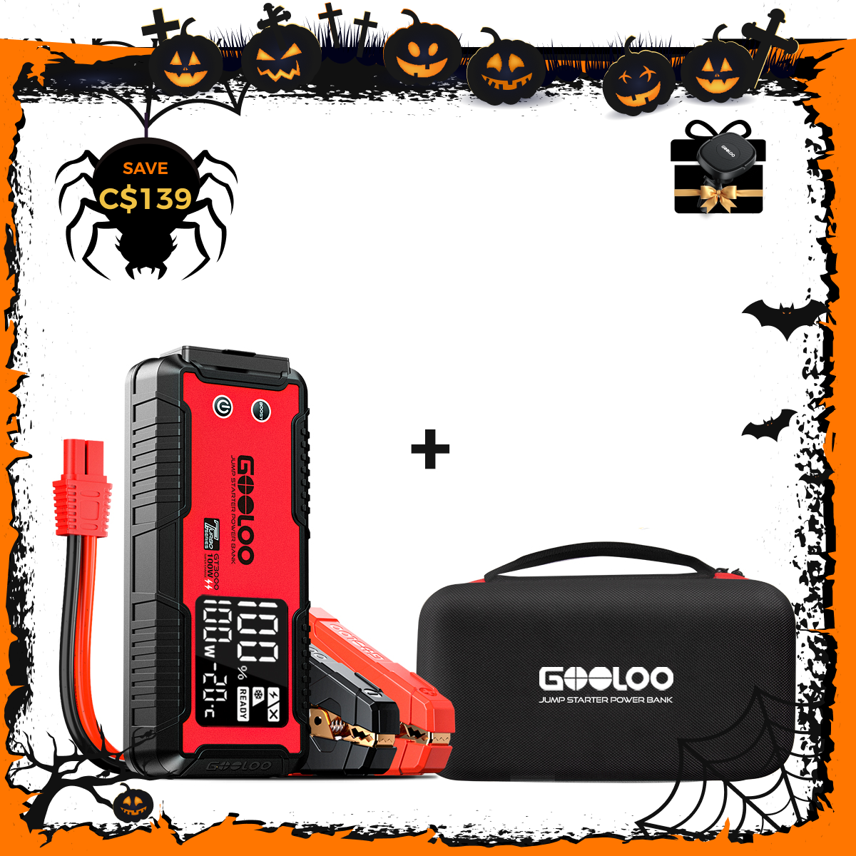 GOOLOO GT3000 Jump Starter