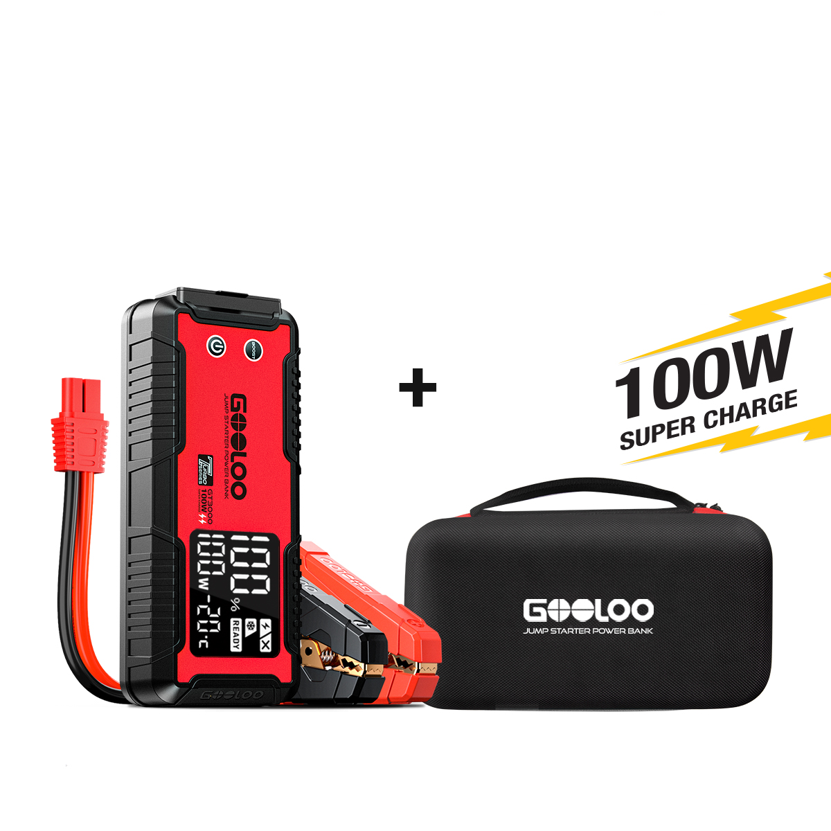 GOOLOO GT3000 Portable Jump Starter