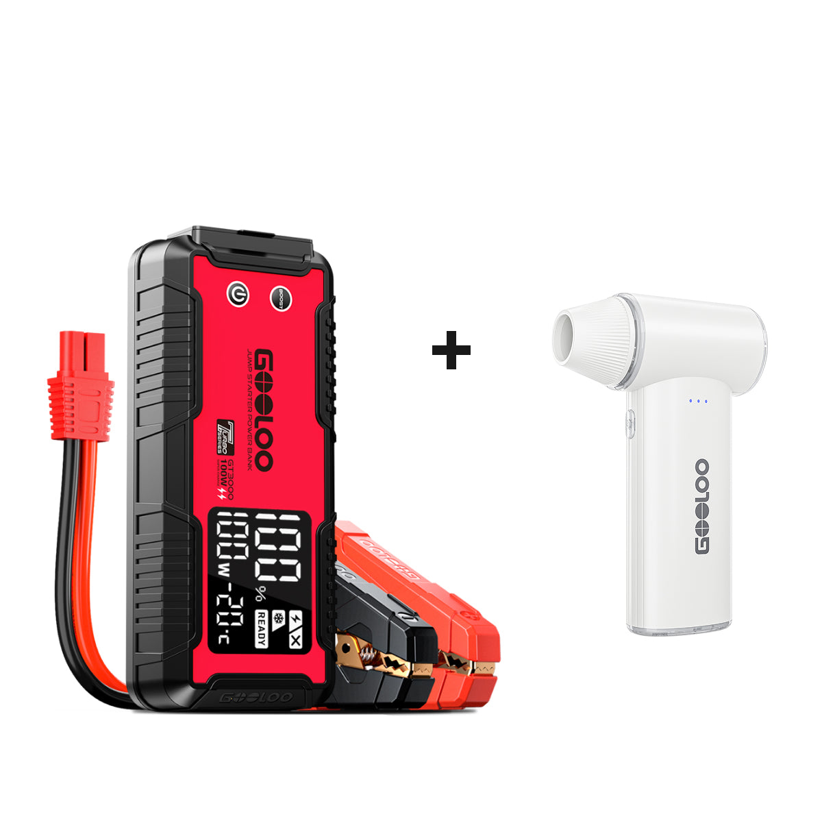 【Clearance Sale】GOOLOO GT3000 Jump Starter 3000A 100W