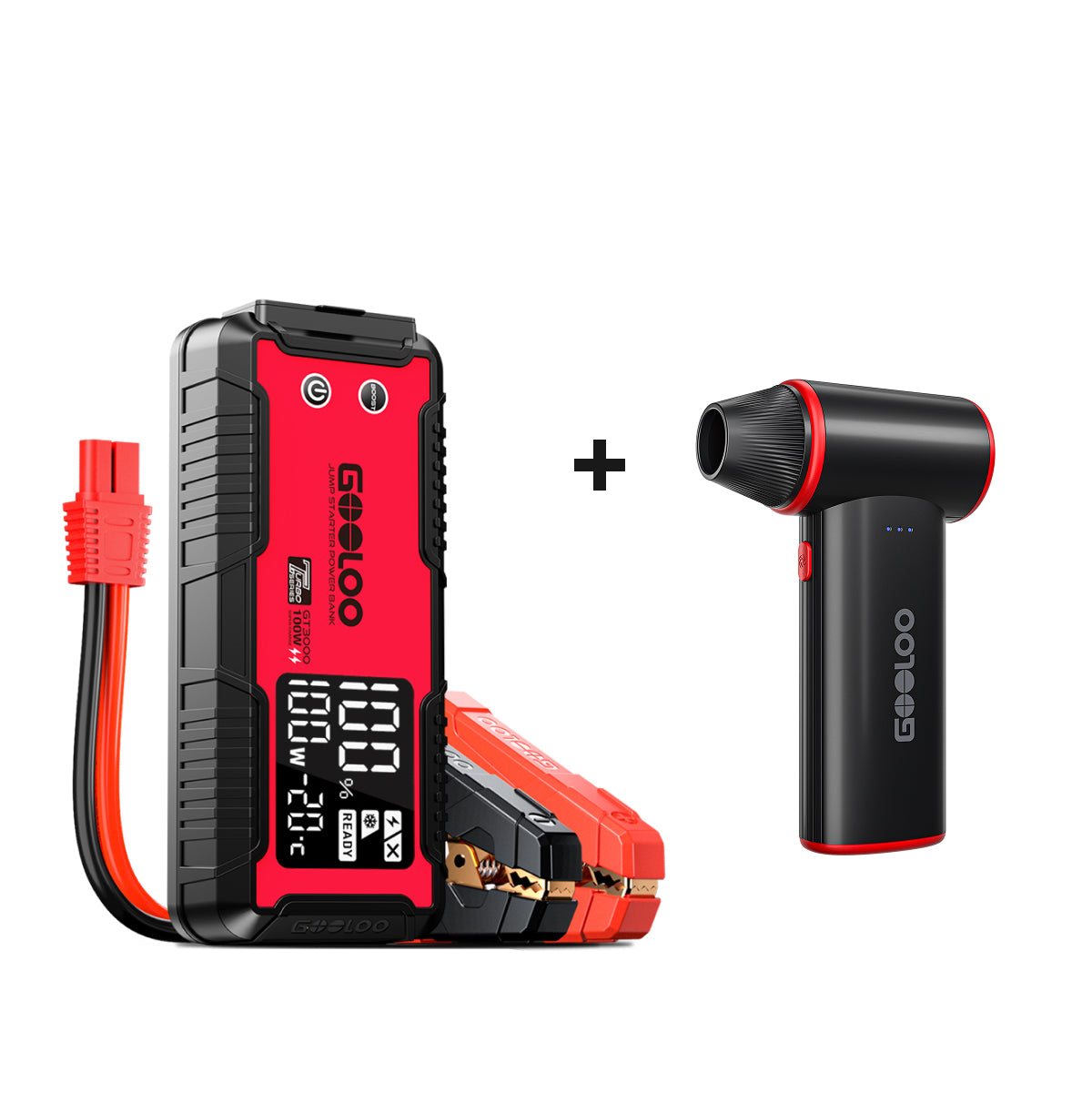 【Clearance Sale】GOOLOO GT3000 Jump Starter 3000A 100W