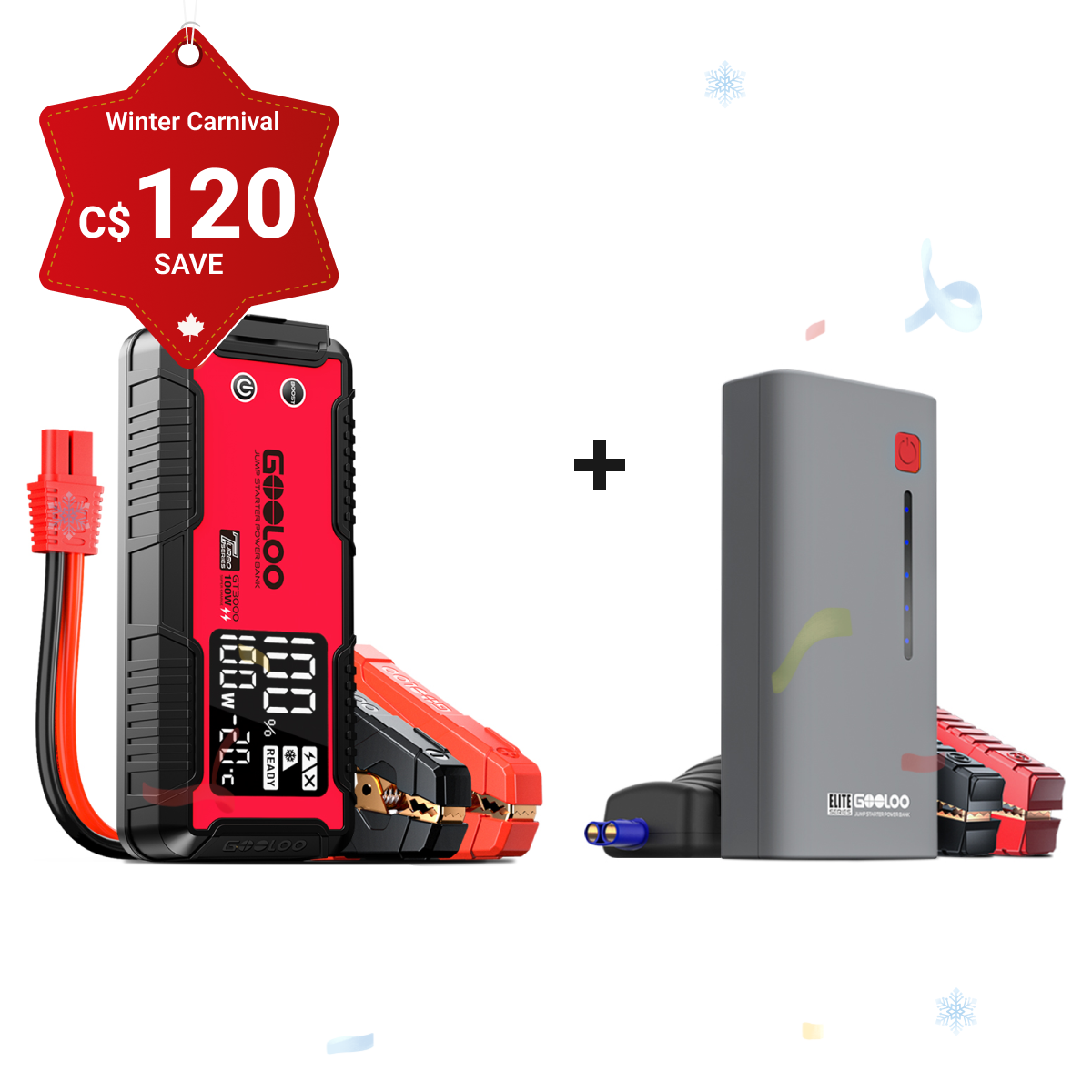 GOOLOO GT3000 Portable Jump Starter