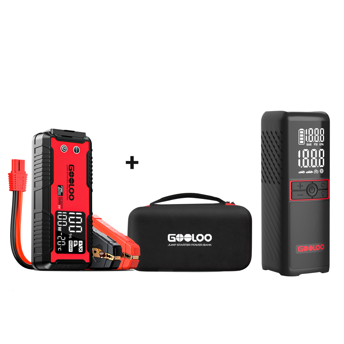 【Clearance Sale】GOOLOO GT3000 Portable Jump Starter