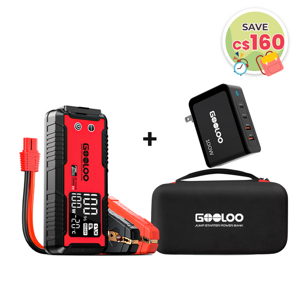 GOOLOO GT4000S+100W Wall Charger+EVA Box