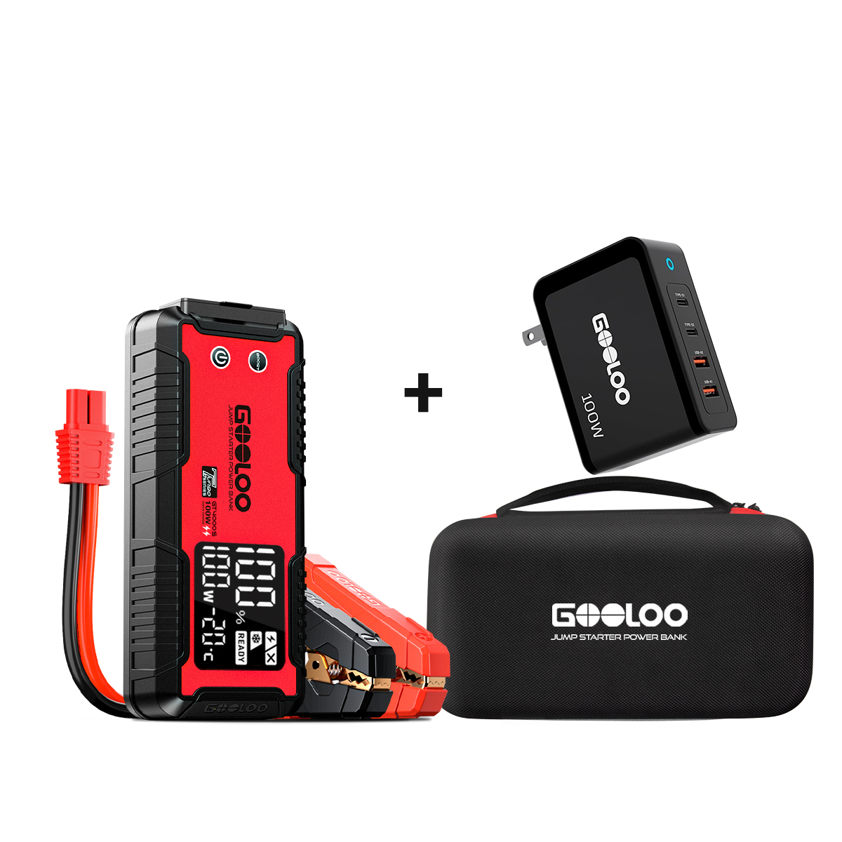 GOOLOO GT4000S Jump Starter 4000A 100W