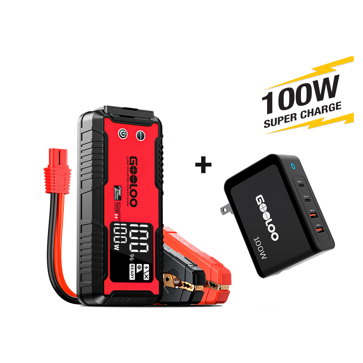 GOOLOO GT4000S Jump Starter 4000A 100W