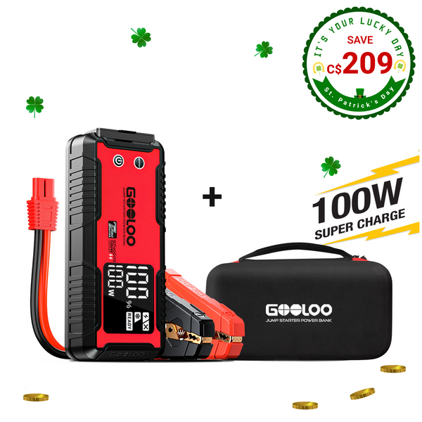 GOOLOO GT4000S Jump Starter with EVA Box