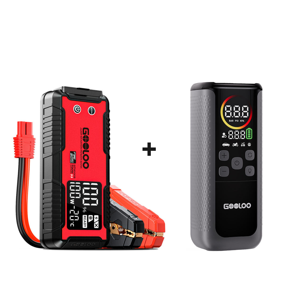 GOOLOO GT4000S Supersafe Jump Starter 4000A 100W
