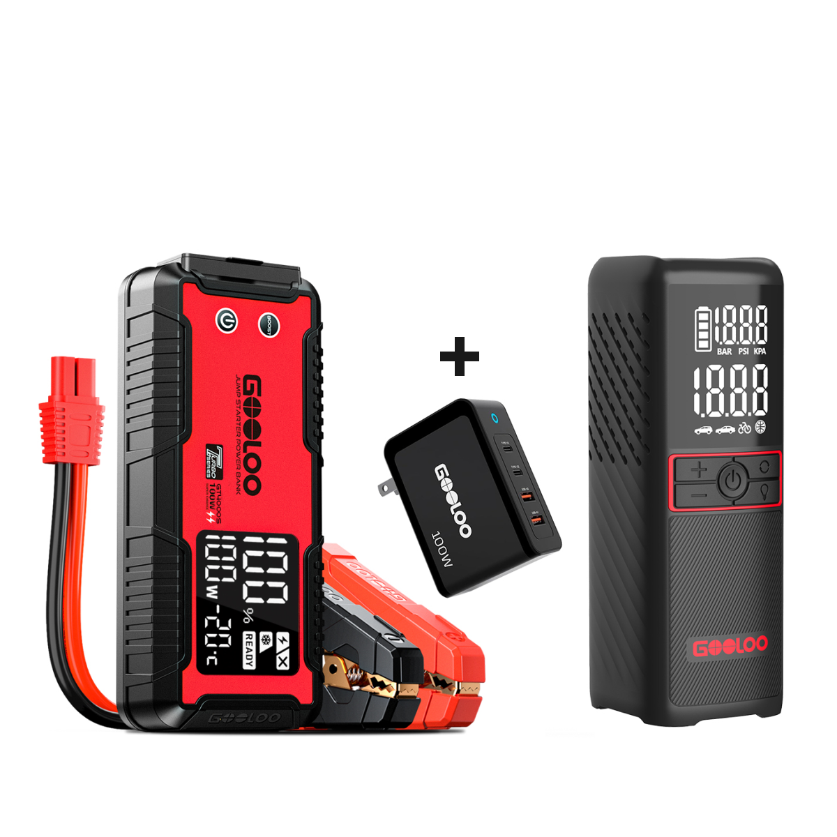 GOOLOO GT4000S Jump Starter 4000A 100W