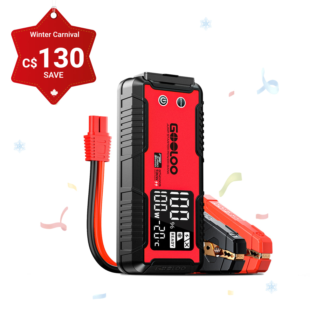 GOOLOO GT4000S Portable Jump Starter