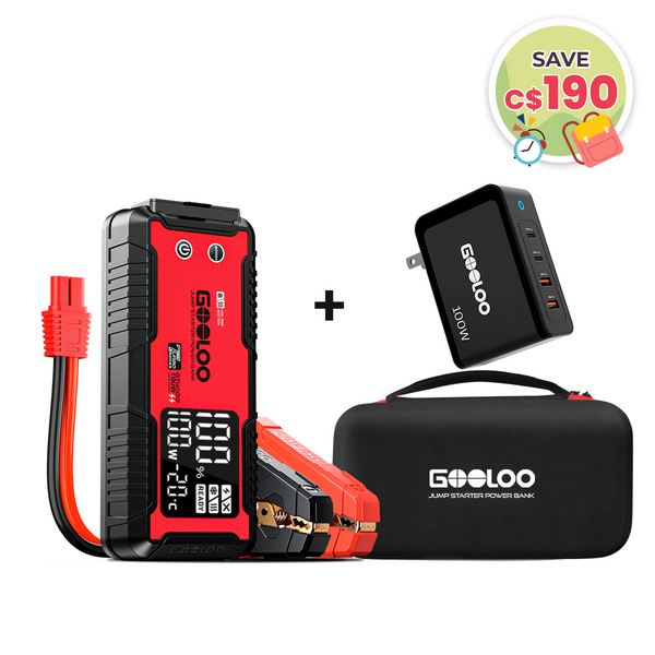 GOOLOO GT4000+100W Wall Charger+EVA Box
