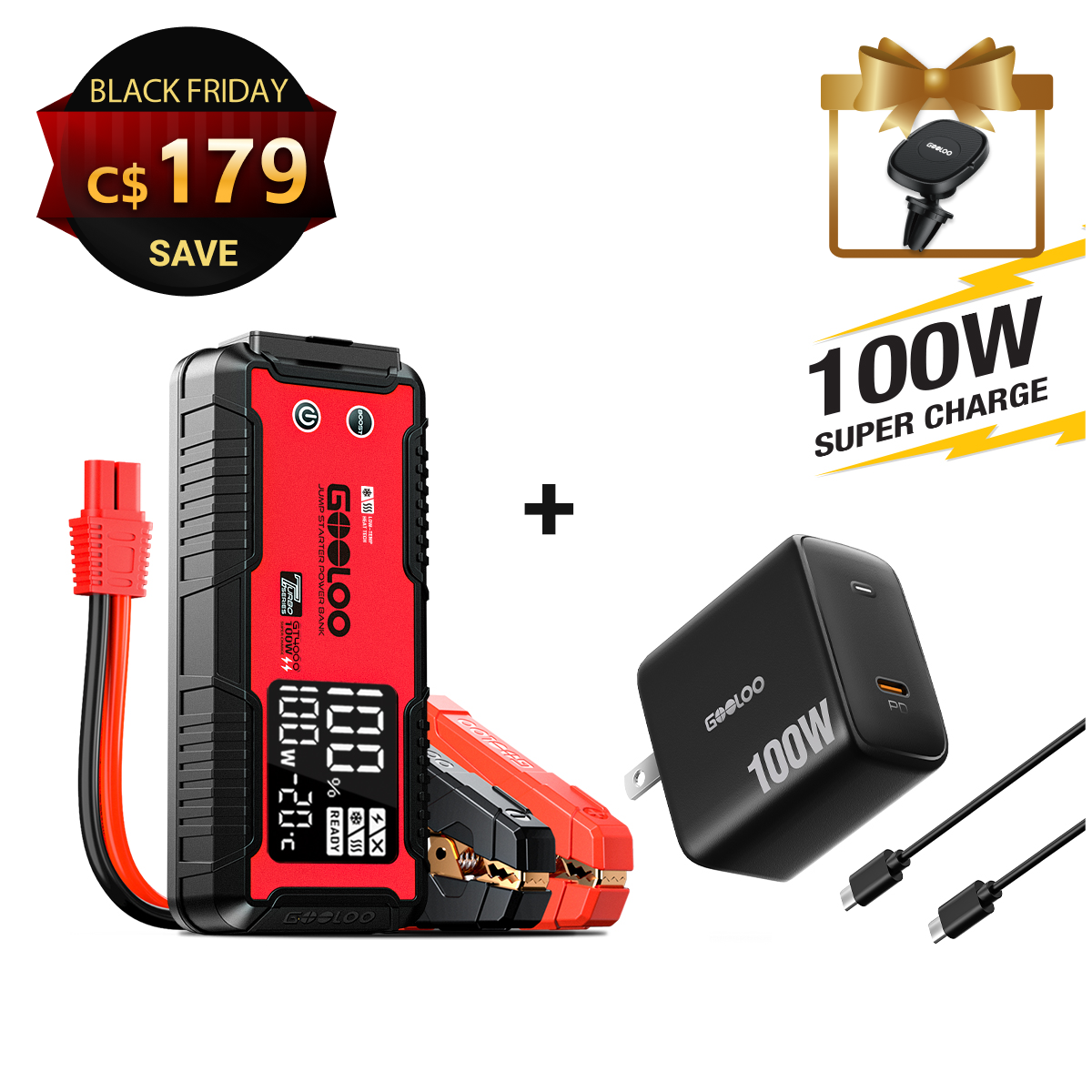 GOOLOO GT4000 Jump Starter