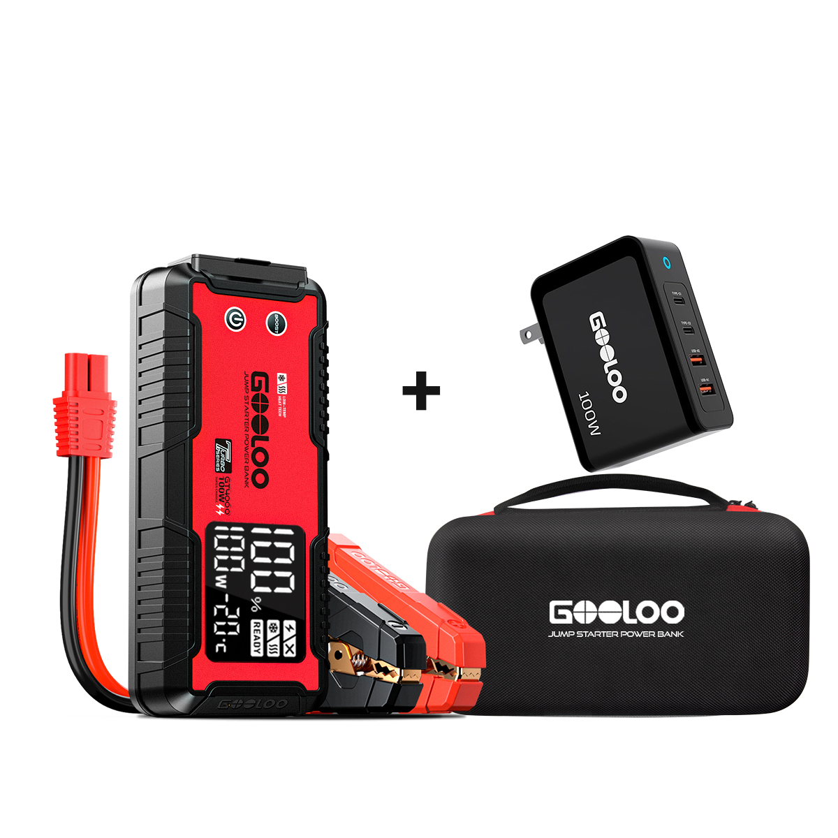 GOOLOO GT4000 Portable Jump Starter