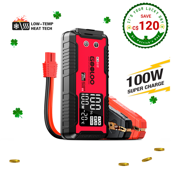 GOOLOO GT4000 Portable Jump Starter