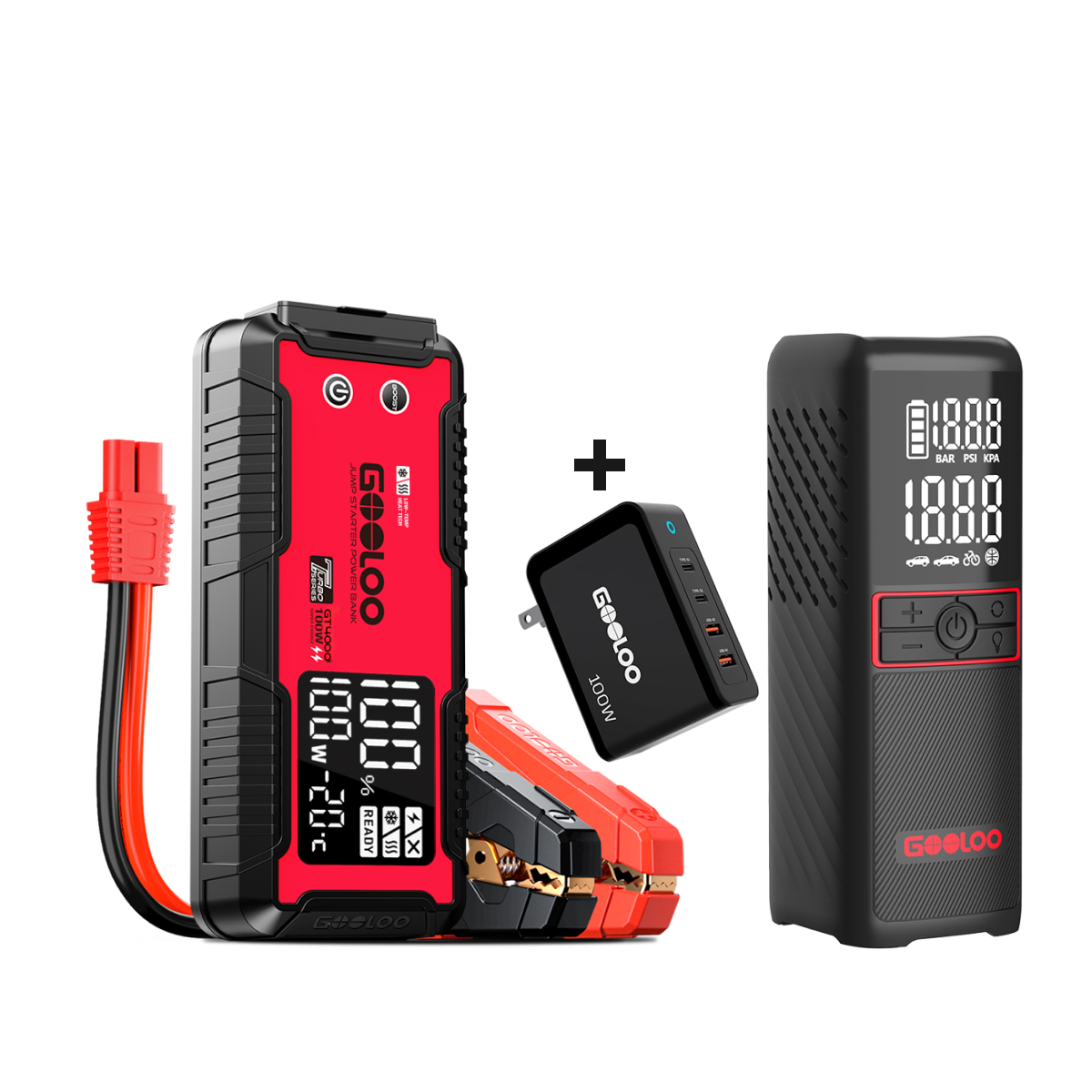 GOOLOO GT4000 Portable Jump Starter