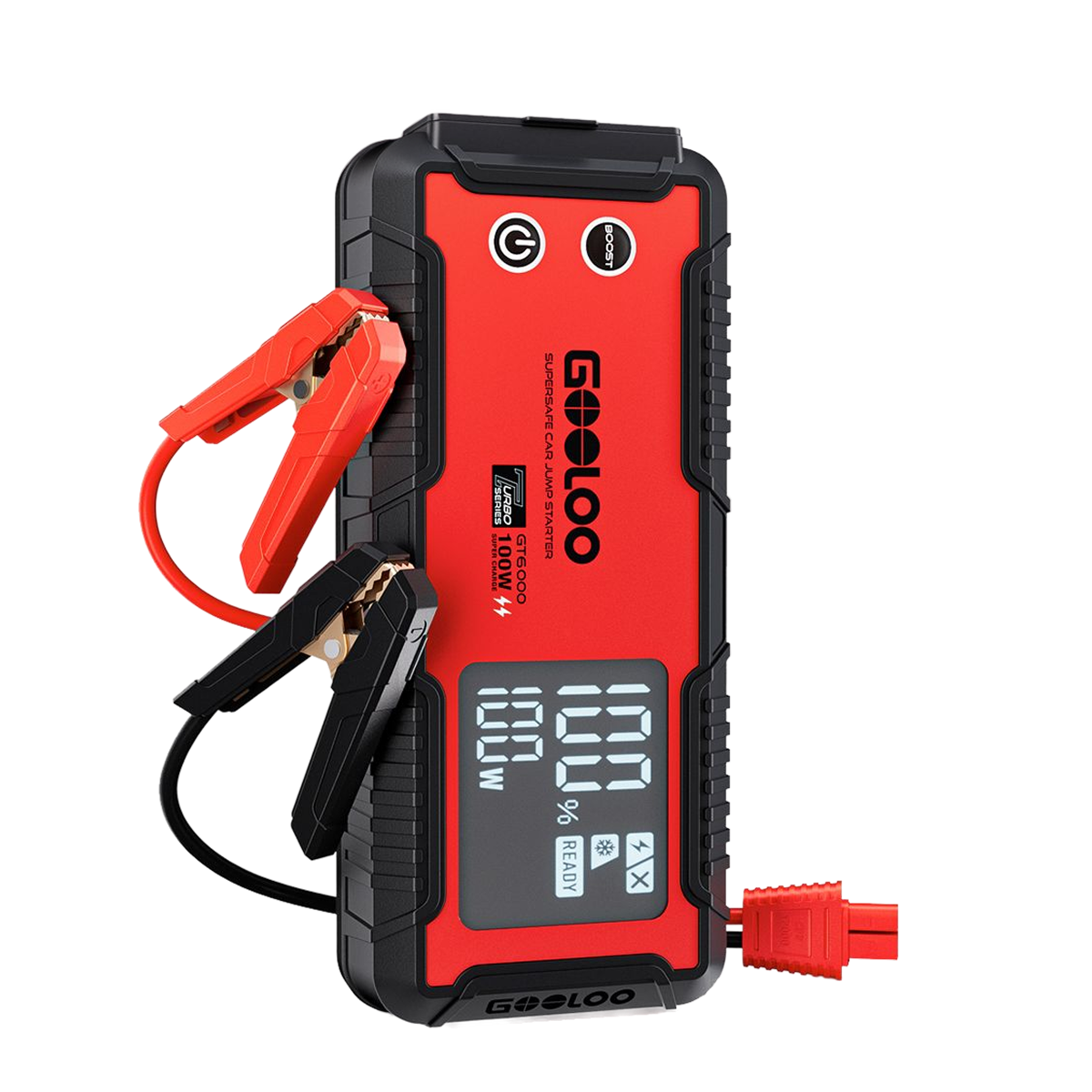 GOOLOO GT6000 Supersafe Jump Starter 6000A 100W