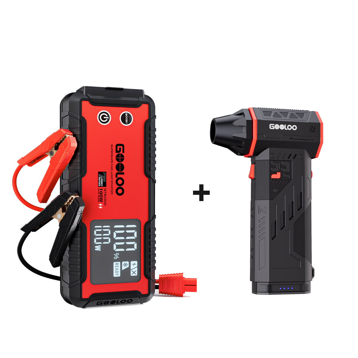 GOOLOO GT6000 Supersafe Jump Starter 6000A 100W